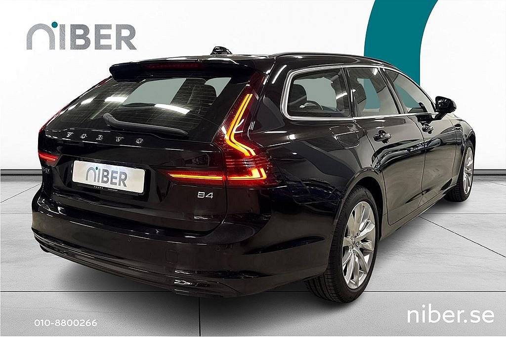 Volvo V90 B4, Läder, Elstol minne, Navi, Backkamera, 1 brukare