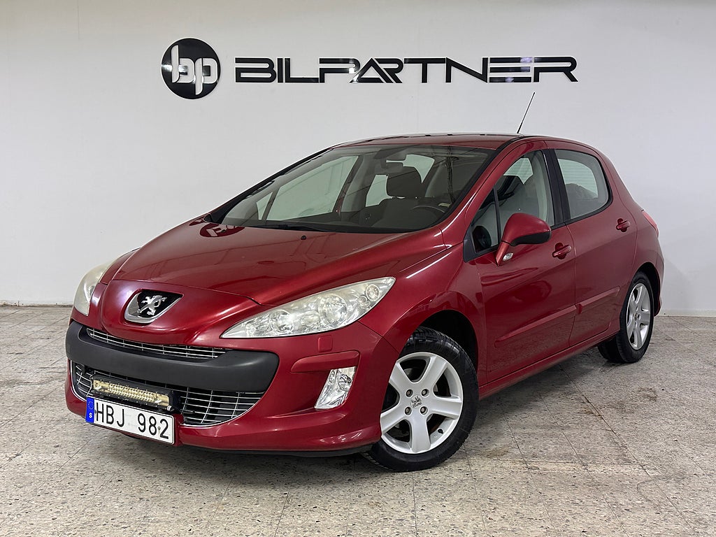 Peugeot 308 5-dörrar 1.6 VTi 120hk | DRAG | NYSERVAD 