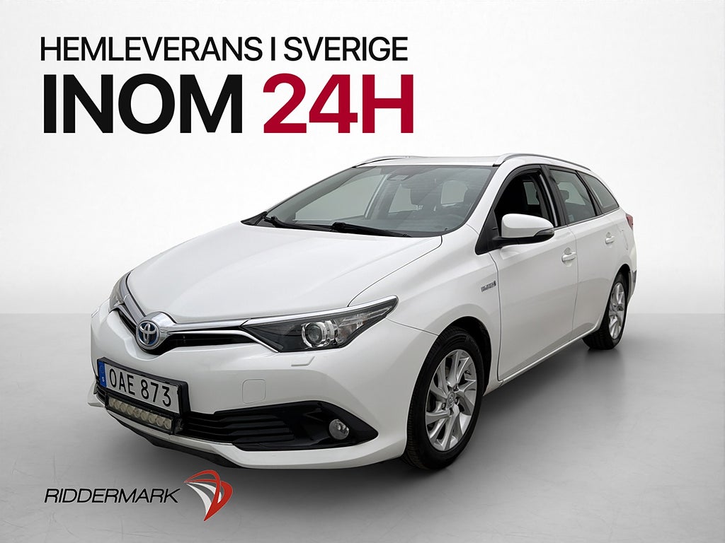 Toyota Auris Hybrid Active Kamera Förbr-0,36l/mil ISOFIX