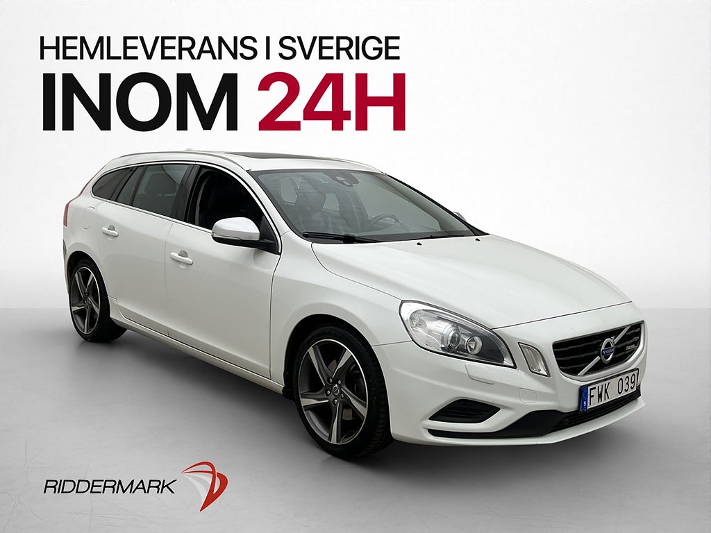 Volvo V60 T4 Polestar R-Design Taklucka Sensorer Navi Drag