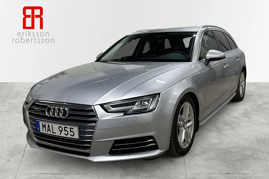 Audi A4 Avant 2.0 TDI Q S Tronic Cockpit GPS Dragkrok MoK