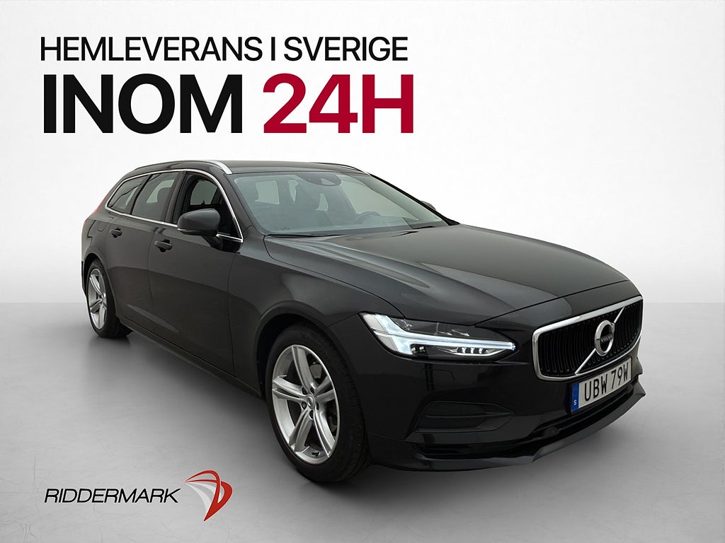 Volvo V90 D4 AWD Momentum VOC Värmare Dragkrok Rattvärme