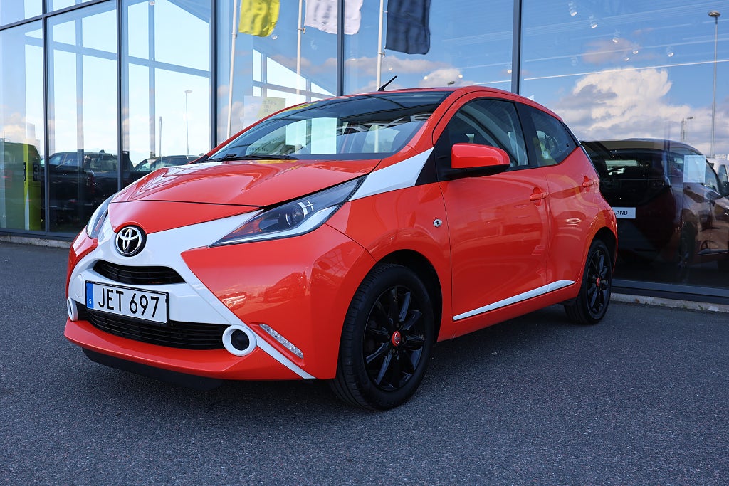 Toyota Aygo 5-dörrar 1.0 VVT-i X-PLAY Touch Euro 6