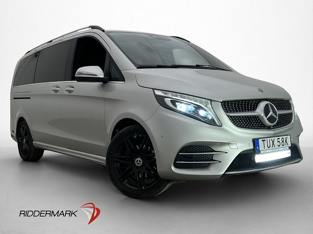 Mercedes-Benz V 300 d AMG 4MATIC Värm Drag Burmester El-Dörr