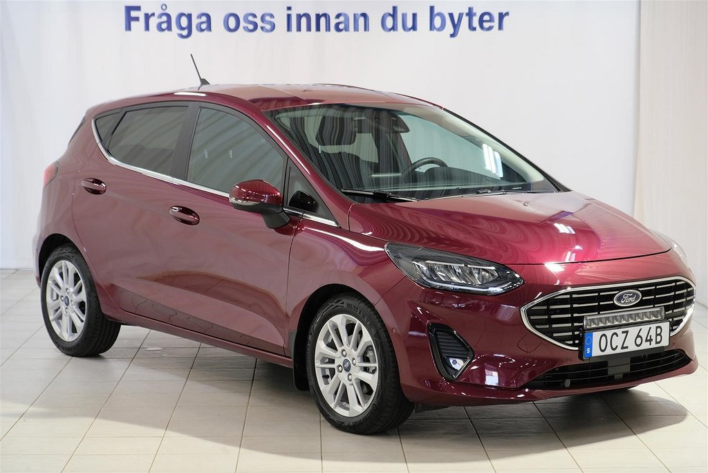 Ford Fiesta 5D Ecoboost Hybrid Aut 125Hk Nyservad