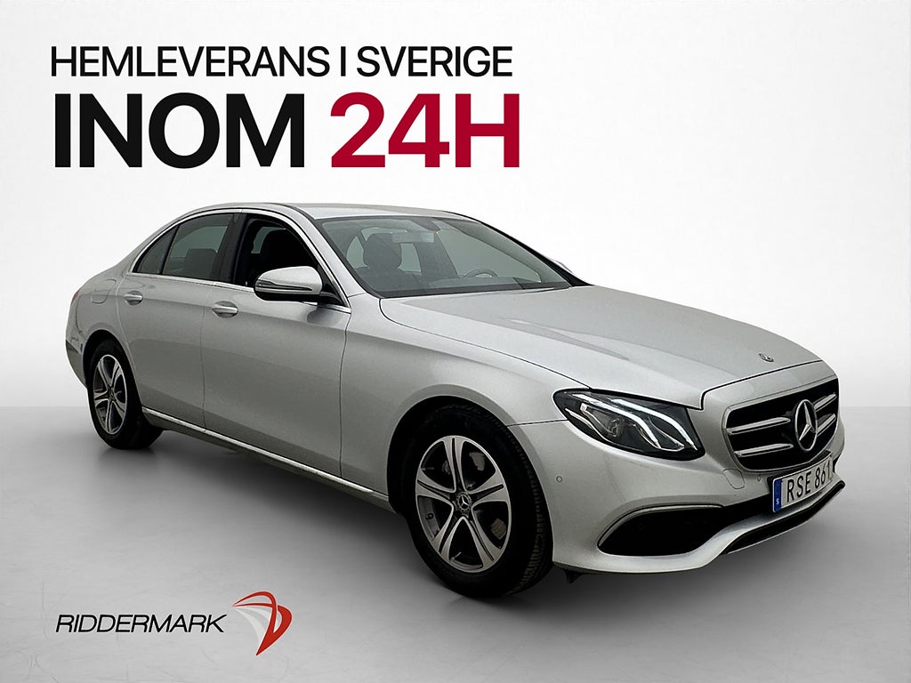 Mercedes-Benz E 200 4M 184hk Widescreen Dragkrok Sensorer