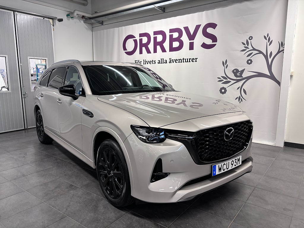 Mazda CX-80 PHEV 327hk Homura Plus, Glastak 6-sits BOSE Kampanj
