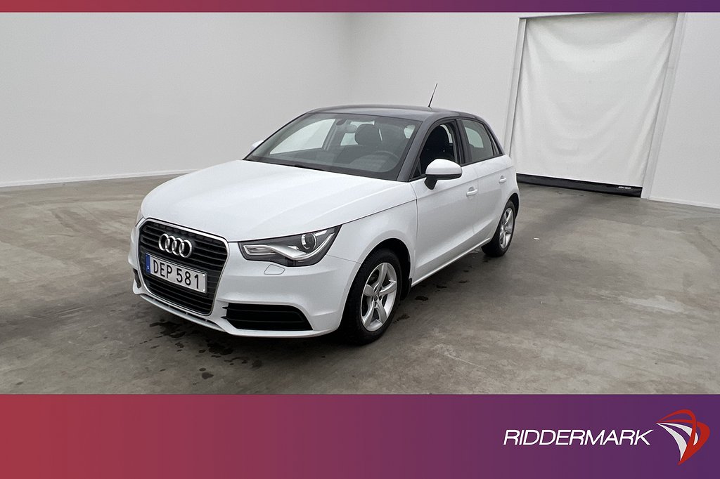 Audi A1 Sportback 1.2 TFSI 86hk Proline Audi-Sound 0,44l/mil