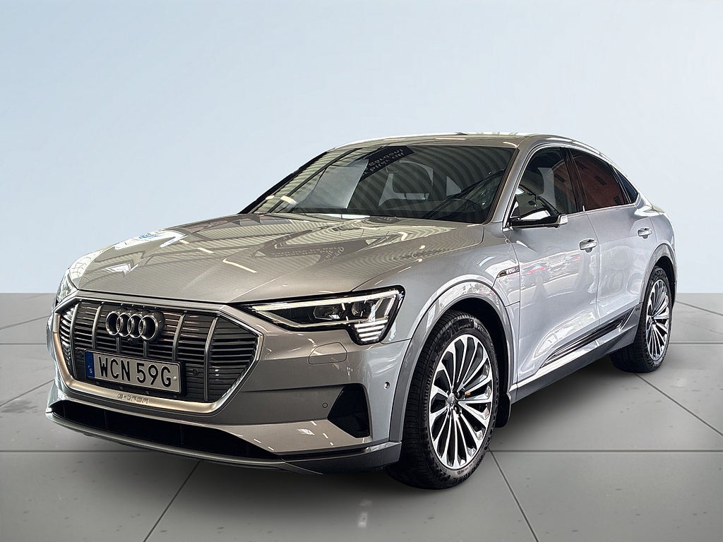 Audi E-Tron Sportback 50 quattro S&V-hjul/Drag/Matrix/B&O/Skinn