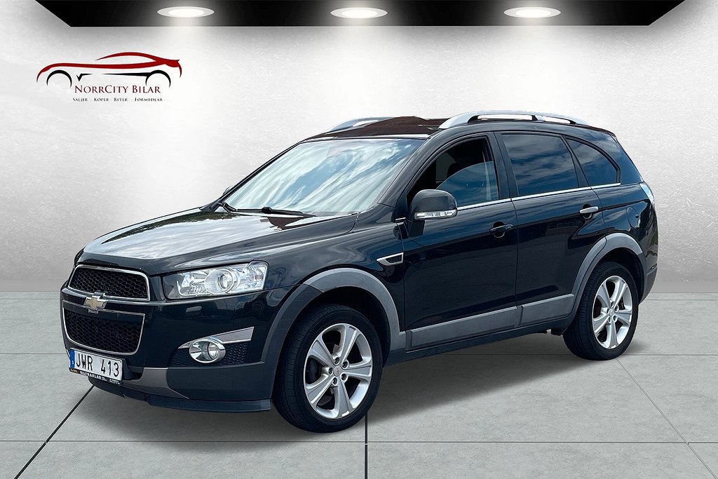 Chevrolet Captiva 2.2 VCDi AWD / 7-sitsig / Navi / Skinn 