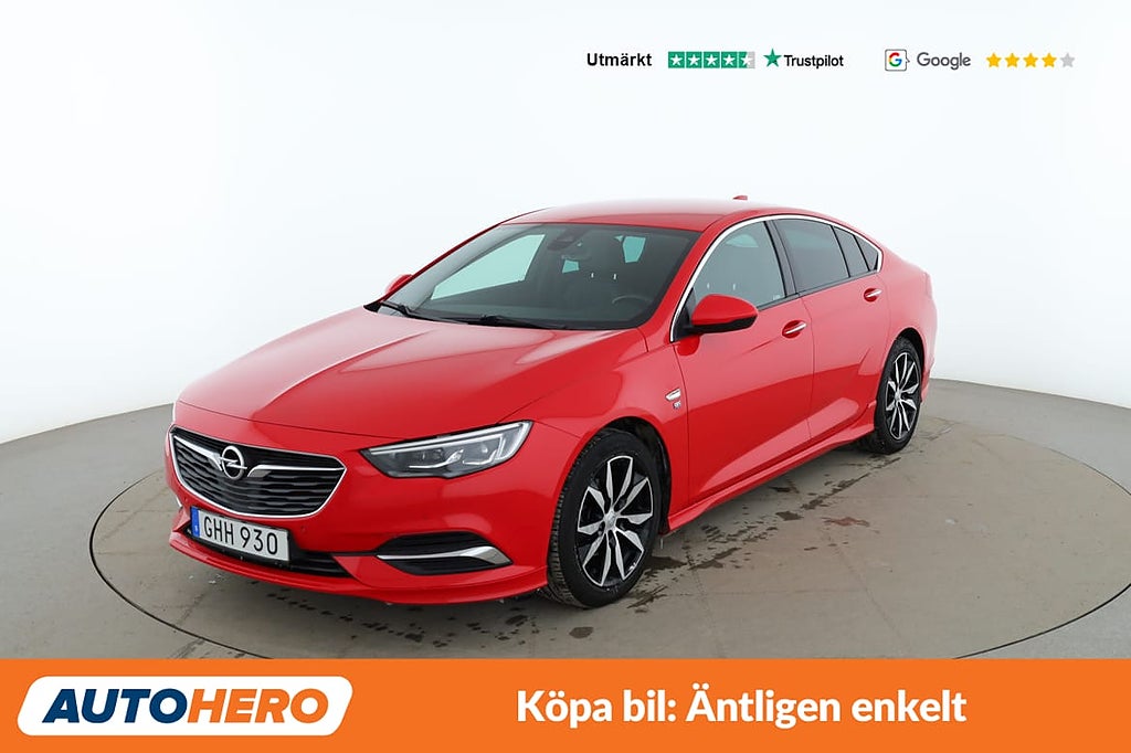 Opel Insignia Grand Sport 1.5 Turbo / Värmare, HUD, CarPlay, Dragkrok