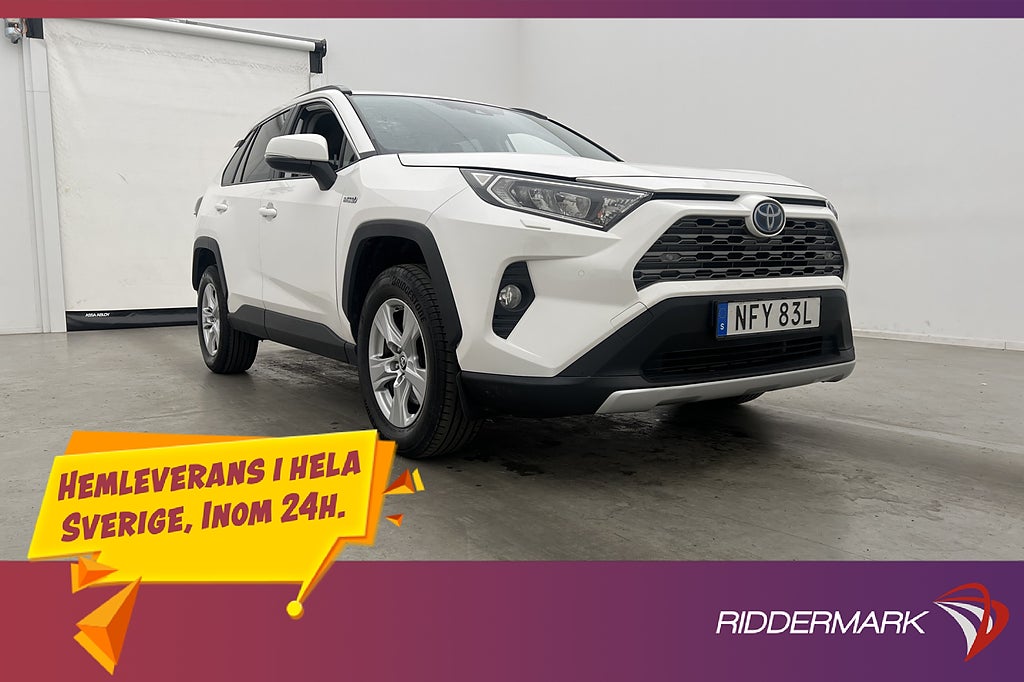 Toyota RAV4 Hybrid AWD-i Active Kamera Adap-fart Rattvärme