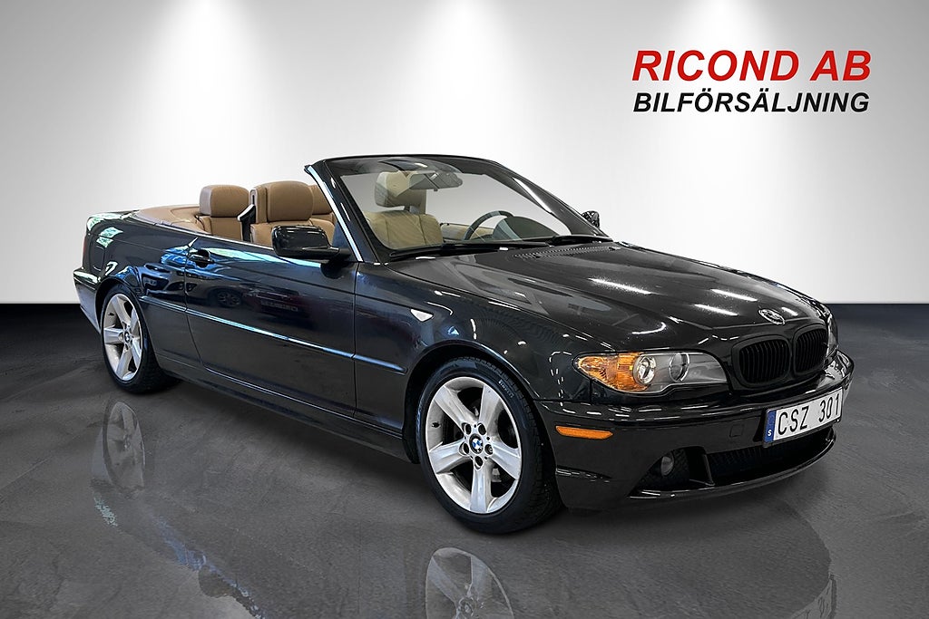 BMW 325 Ci CAB AUT NYSERVAD NYBES MKT UTRUSTNING 3.45% RÄNTA