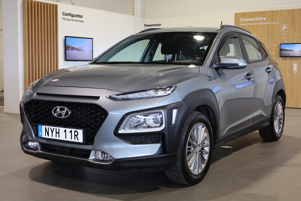 Hyundai Kona 1.0 T-GDI Trend B-Kamera CarPlay Rattvärme 2020