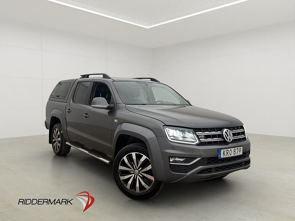 Volkswagen Amarok Aviater 4M 258hk Värm Skinn Diff Drag Moms
