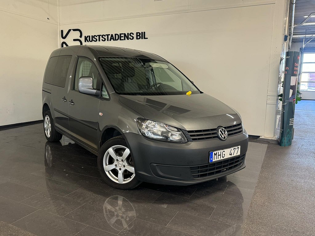 Volkswagen Caddy Kombi 1.6 TDI Dragkrok Värmare 5-sits 