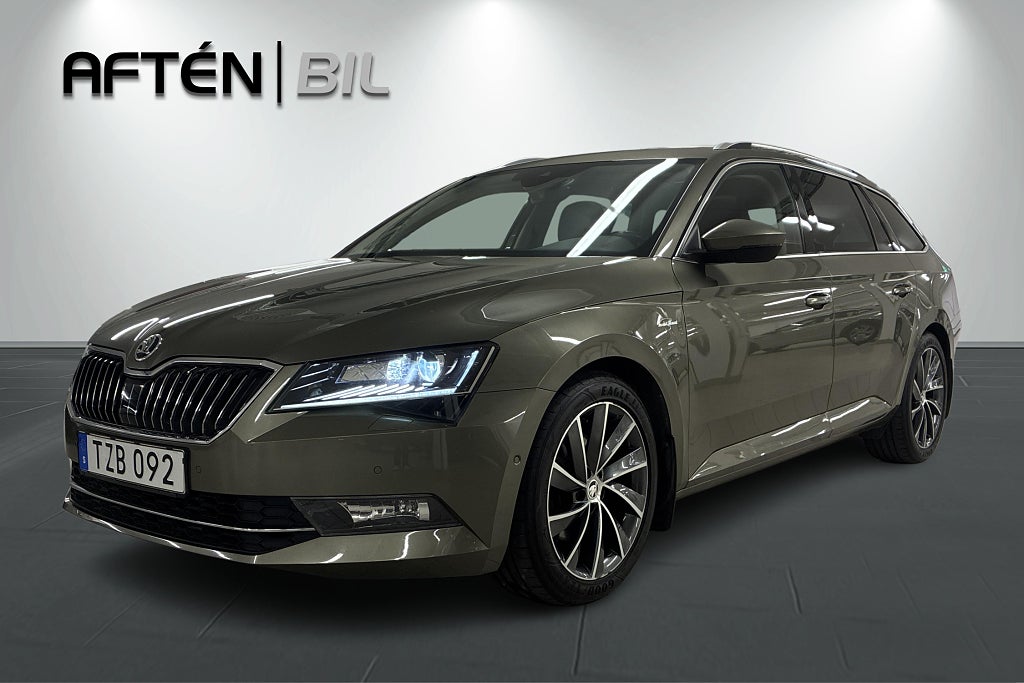 Skoda Superb Kombi 2.0 TDI 4x4 L&K / Pano, Drag, Canton, P-Värmare