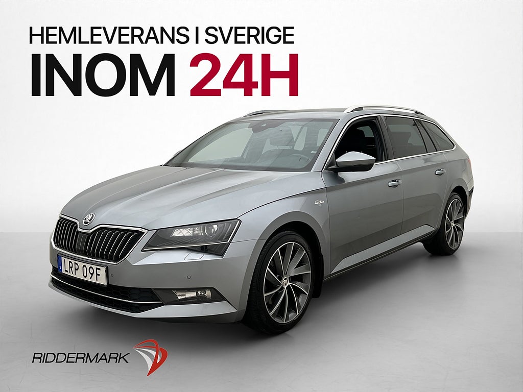 Skoda Superb 2.0 TDI 4x4 L&K Cockpit D-Värm B-Kamera Skinn