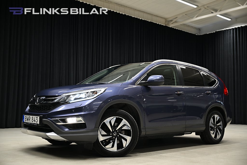 Honda CR-V AWD 160HK Automat|Executive|GPS|Panorama|Drag|M/K-Värm