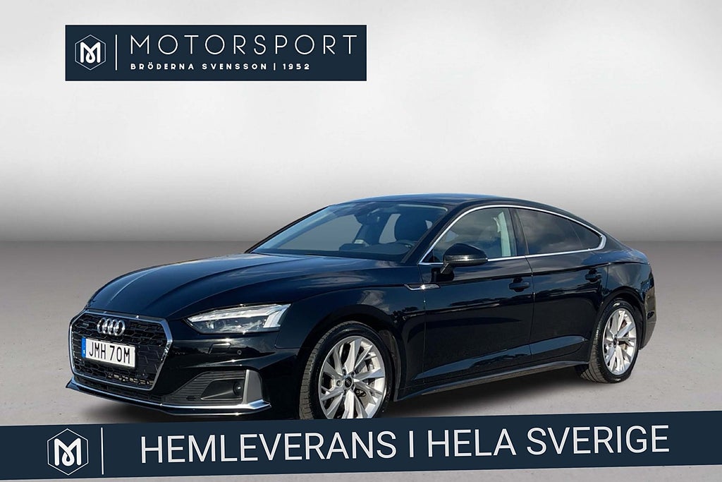 Audi A5 Sportback 45 TFSI quattro 265hk Aut Matrix Kamera