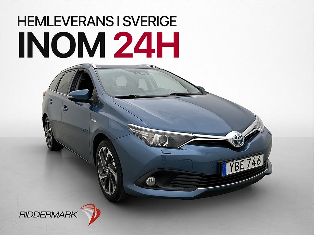 Toyota Auris Hybrid 136hk Active Plus Kamera Drag Farthållar