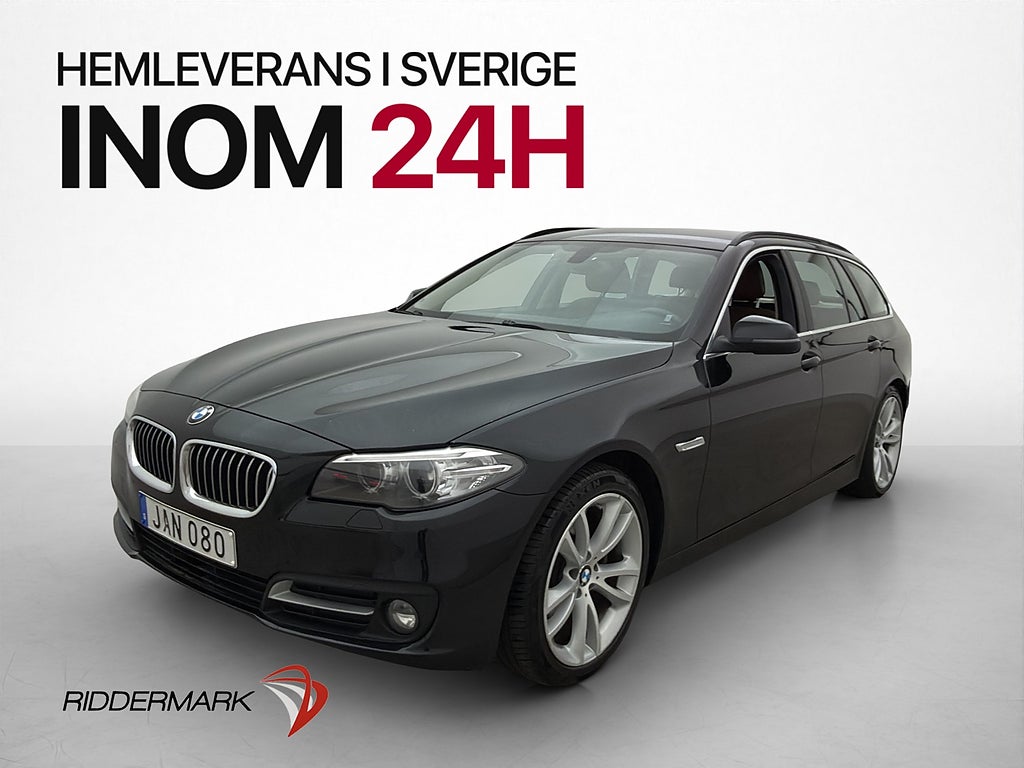 BMW 520 d xDrive 190hk HiFi Kamera Navi Skinn Dragkrok