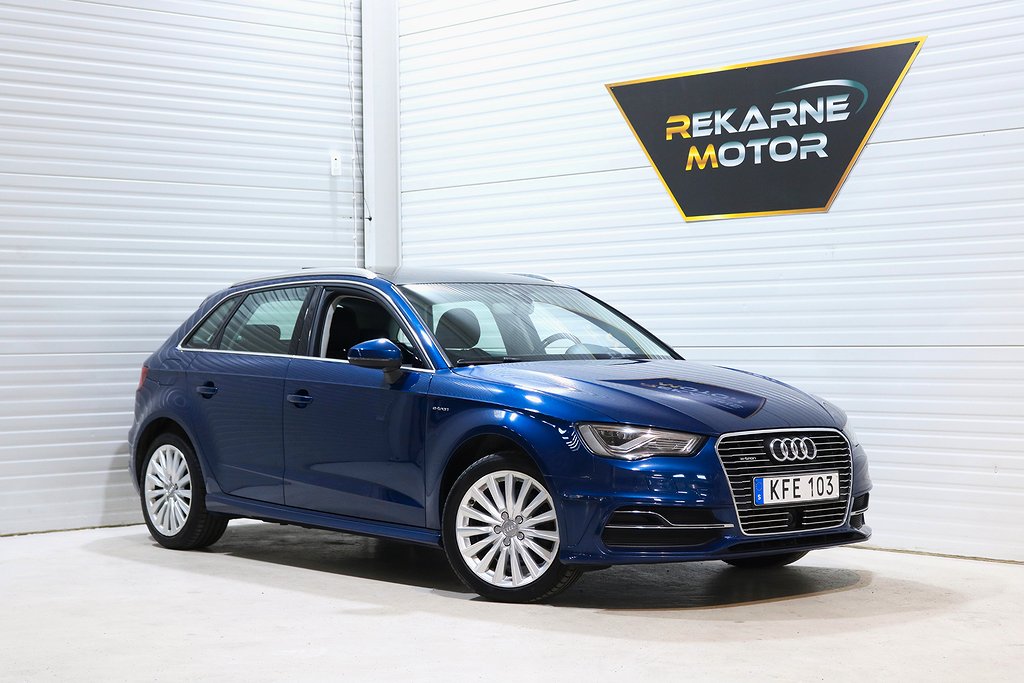 Audi A3 e-Tron 1.4 Ambition 204hk | Taklucka | LED | Drag