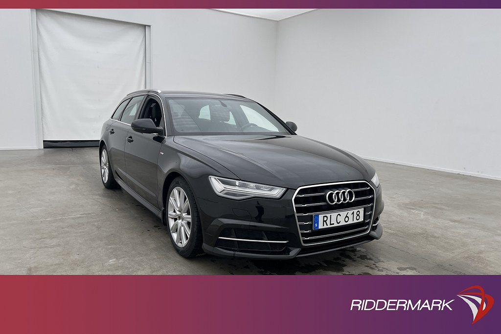 Audi A6 TDI 190hk Full S-Line D-värmare Senso 4,95% Ränta