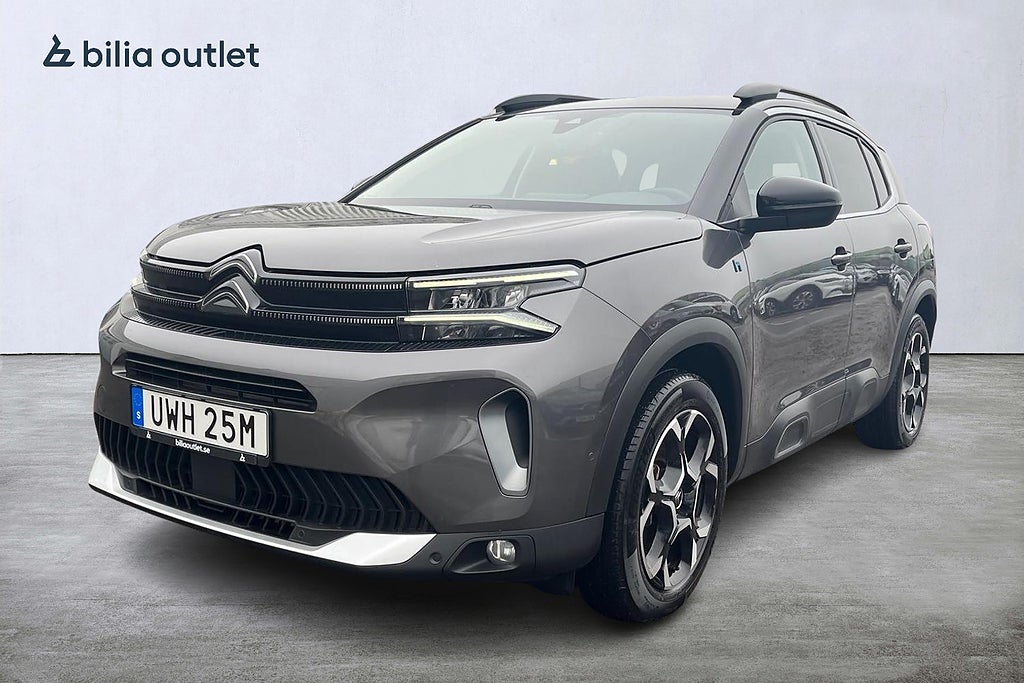 Citroën C5 Aircross Hybrid Shine 224hk / Värmare Kamera CarPlay Navi MOMS