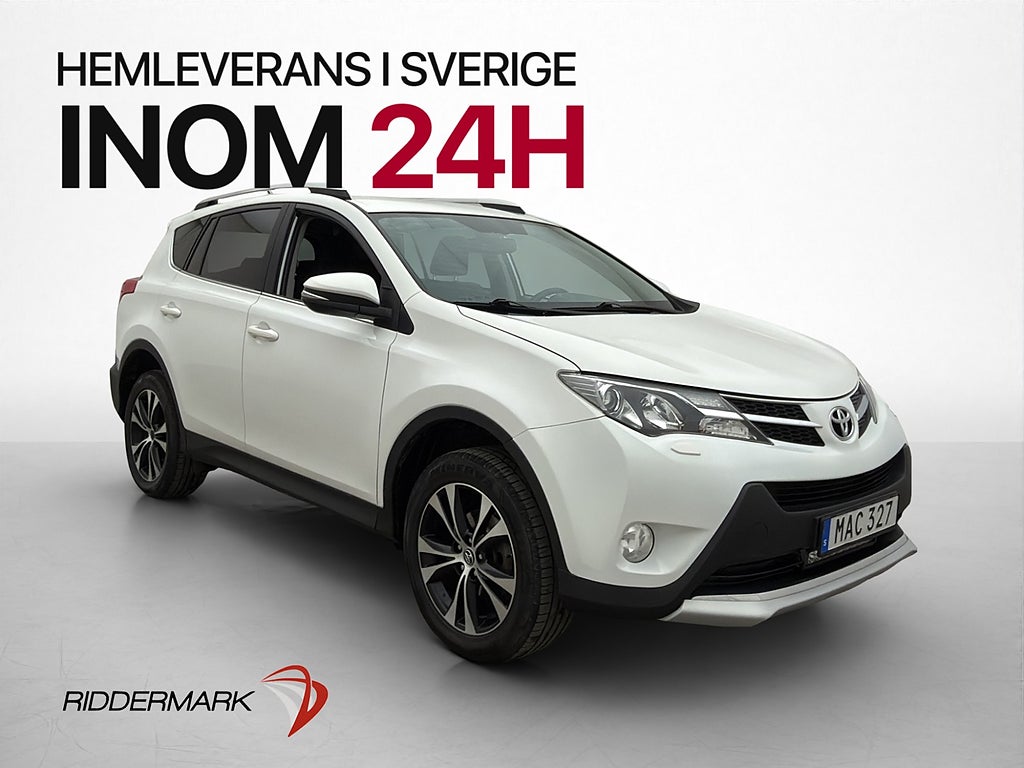 Toyota RAV4 AWD Edition Feel M&K-Värm LED-Ramp Kamera Drag