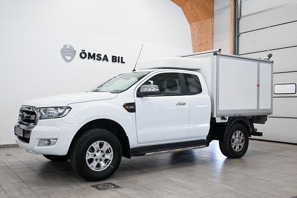 Ford ranger SuperCab 2.2 TDCi 4x4 Inrett skåp 160hk
