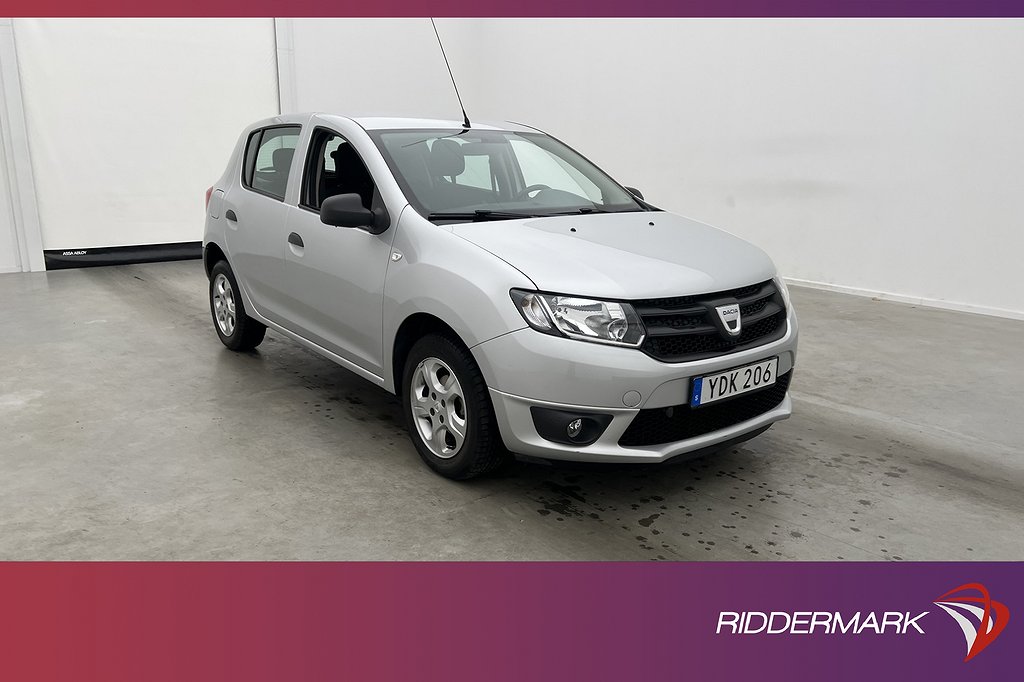 Dacia Sandero 0.9 TCe 90hk Värmare Farthållare 0.49L/Mil