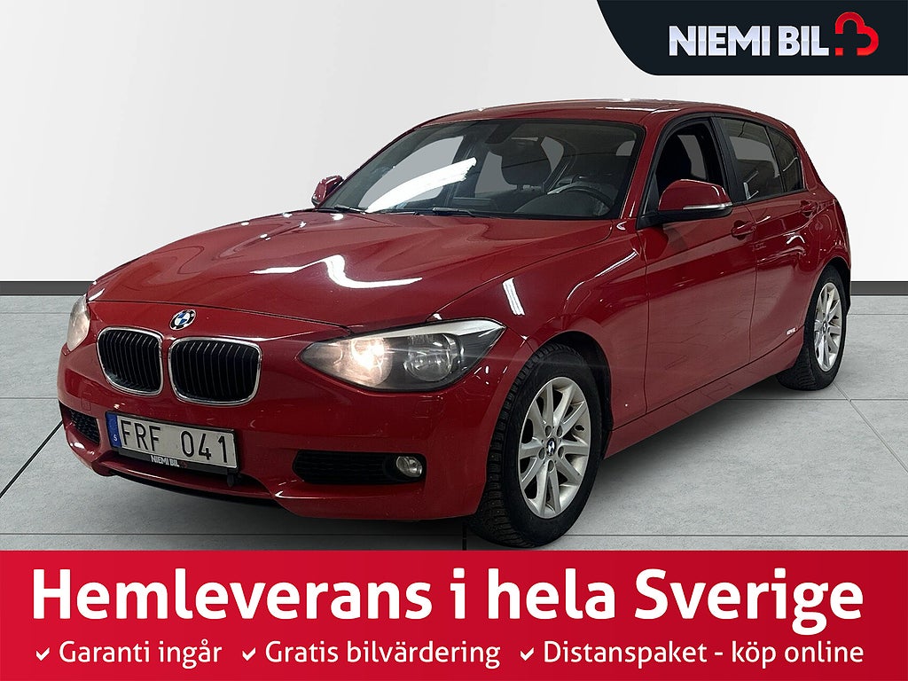 BMW 118 d xDrive 143hk Motorvärmare Dragkrok P-sens S&V-däck  