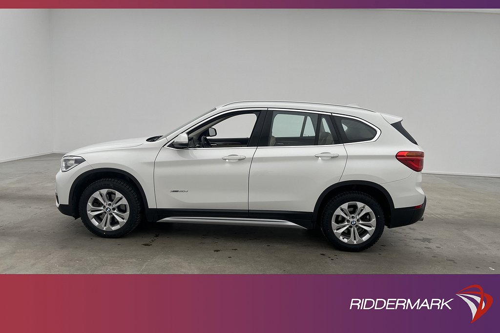 BMW X1 xDrive20d 190hk xLine Skinn P-Sensorer 1 Brukare