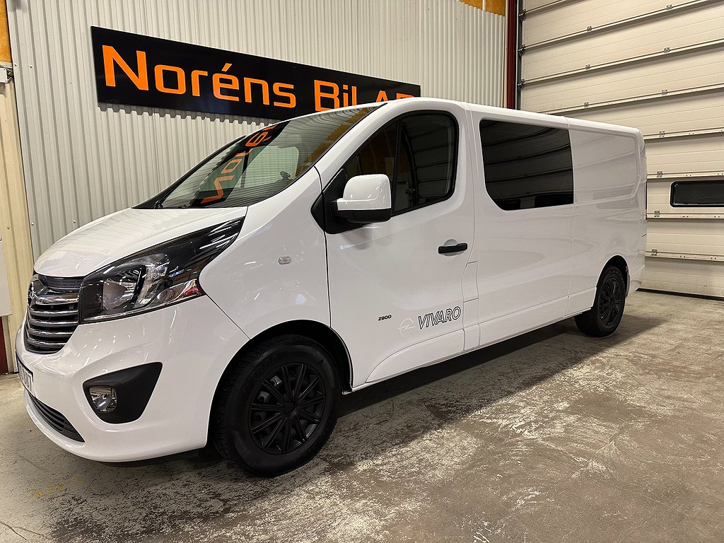 Opel Vivaro 1.6 CDTI 140Hk PREMIUM 6-SITSIG DUBBELHYTT!!