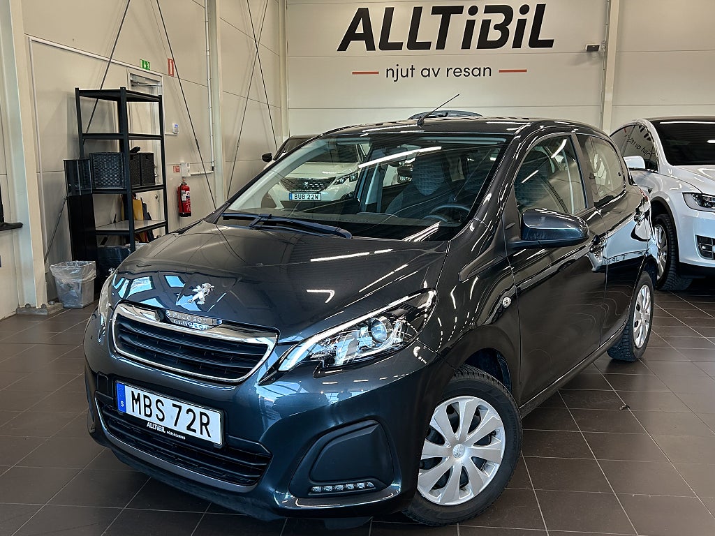 Peugeot 108 Active PT 5-dörrar 1.0 VTi LÅGA MIL