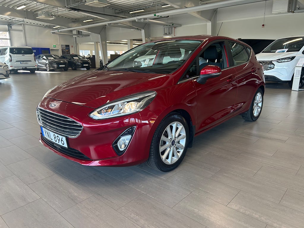 Ford Fiesta Titanium 1.0T 100hk *V-hjul/Nyservad*