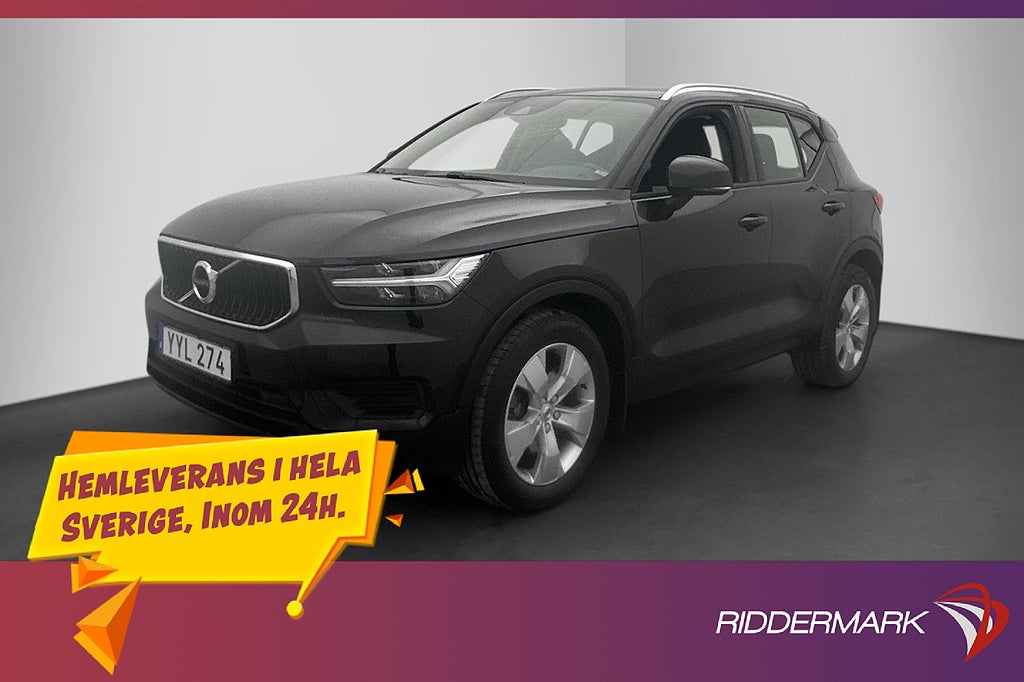 Volvo XC40 D4 AWD Momentum VOC Värmare Kamera Navi Rattvärme