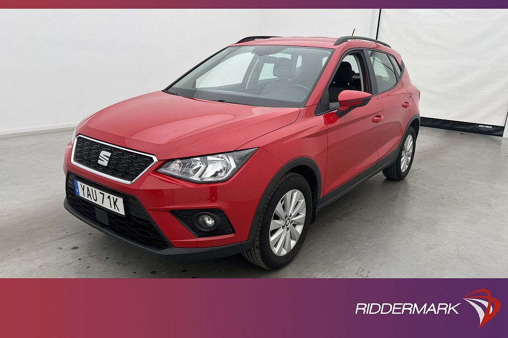 Seat Arona 1.6 TDI 95hk M&K-Värmare Sensorer Bluetooth