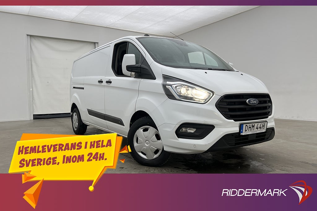 Ford transit-custom L2 Värm Drag B-Kamera V-Inr CARPLAY Moms