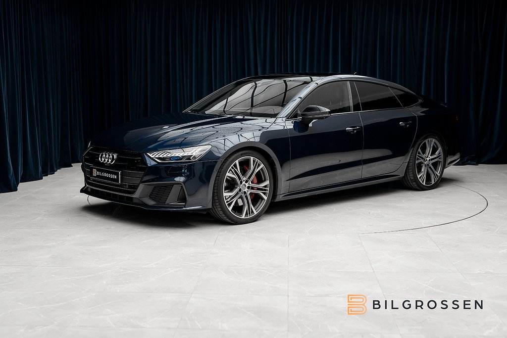 Audi A7 SB 55 TFSI quattro 340hk S-Line Taklucka B&O Laser