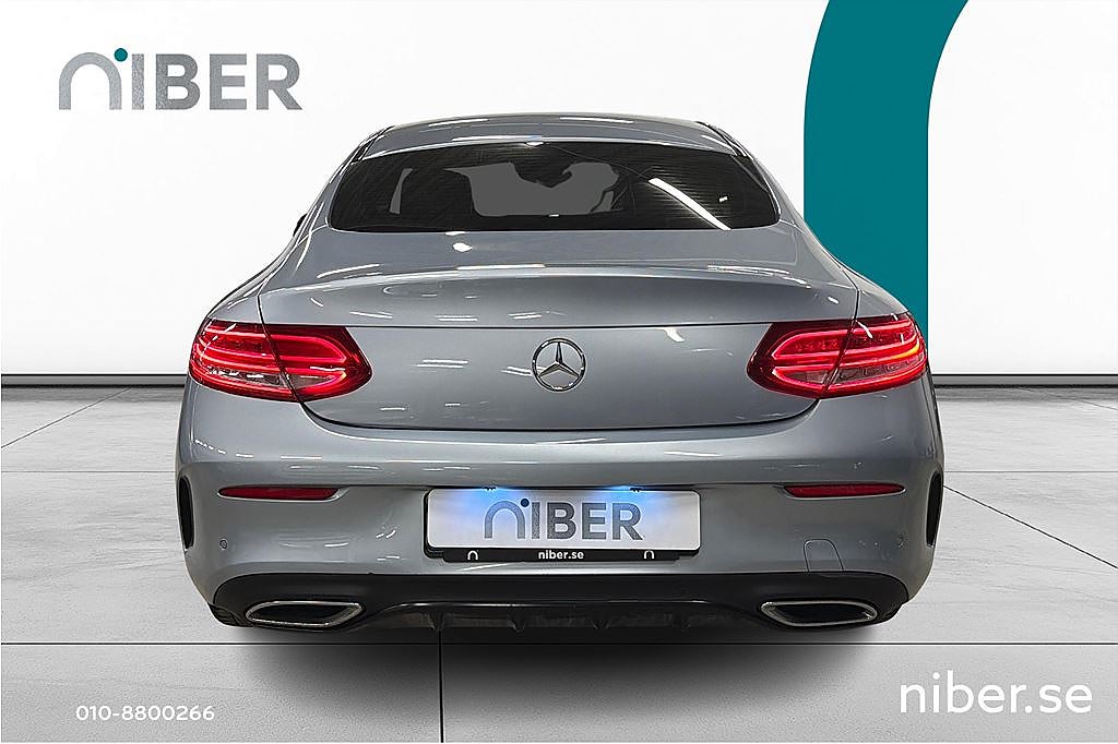 Mercedes-Benz C 220 d Coupé 9G, AMG, Värmare, Burmeister