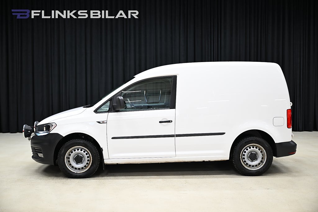 Volkswagen Caddy DSG 102HK V-Inredd|Drag|Värmare|M/K-Värmare|Leasbar