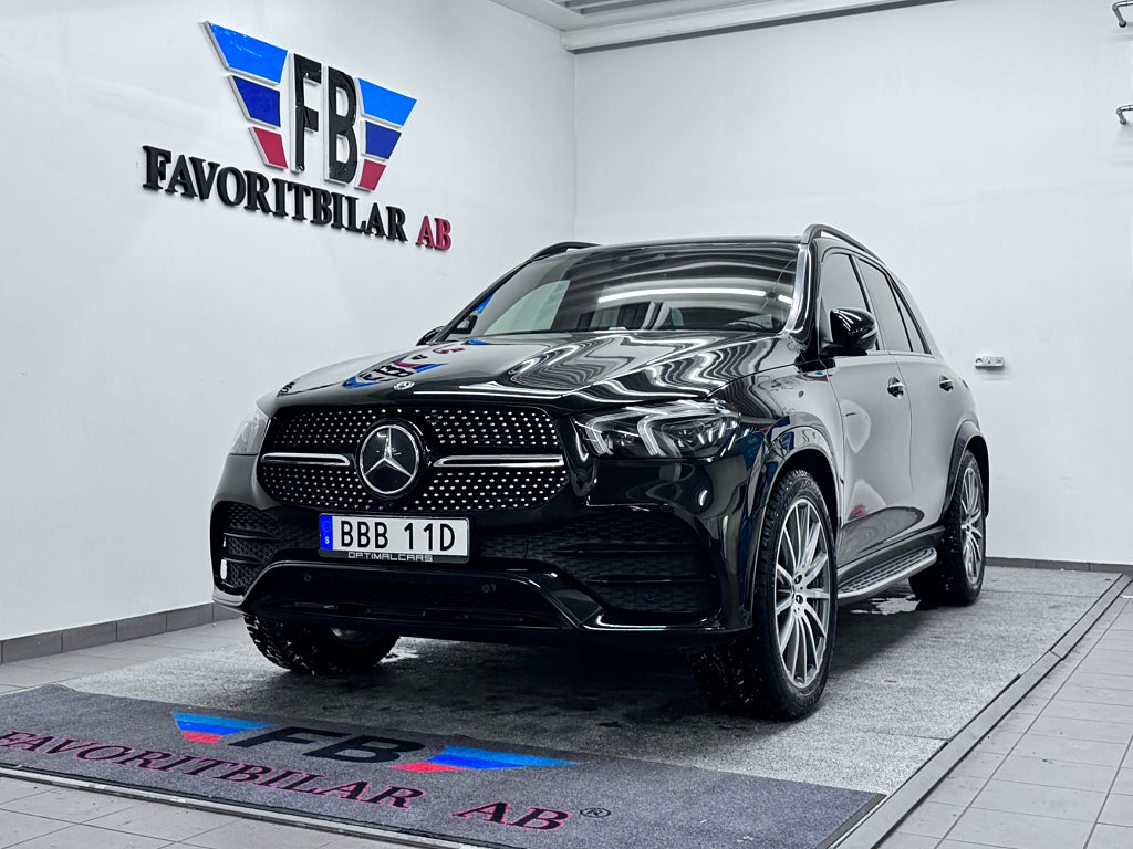 Mercedes-Benz GLE 300d/AMG/Pano/Bur/Drag/360°Kam/4,95% RÄNTA
