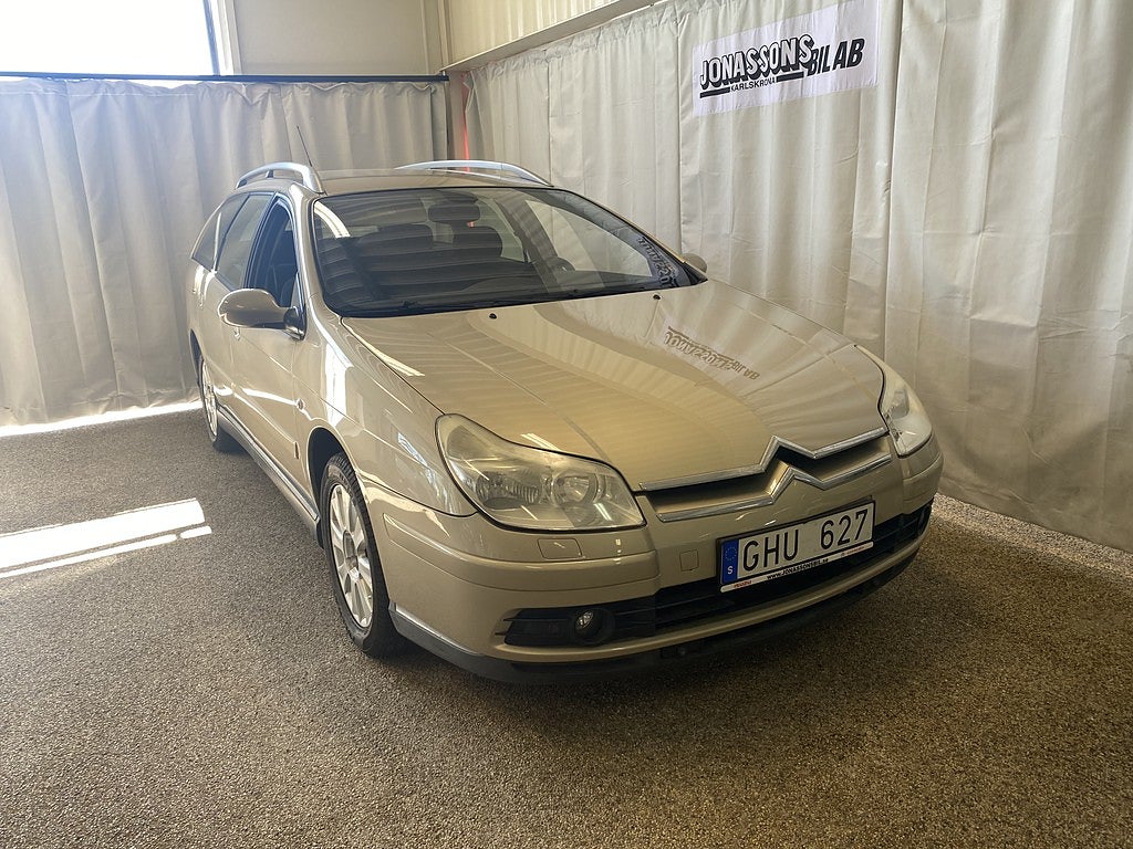 Citroën C5 HDi 110 hk SX Komb Man Drag