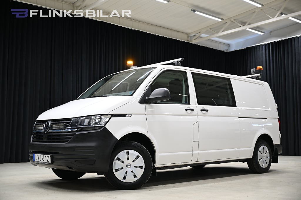 Volkswagen Transporter 4Motion 150HK Dubbelhytt|Kombi|Inredd|Leasbar|SeUtr!!