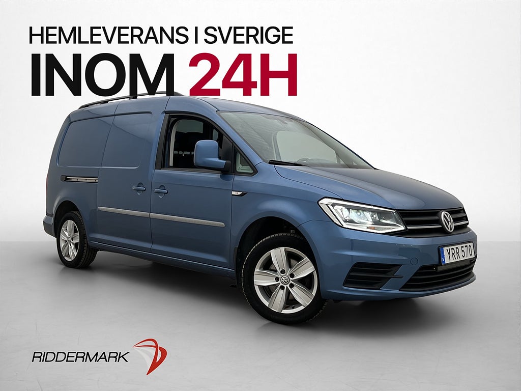 Volkswagen Caddy Maxi 2.0TDI Värm LED Drag V-inredd CARPLAY