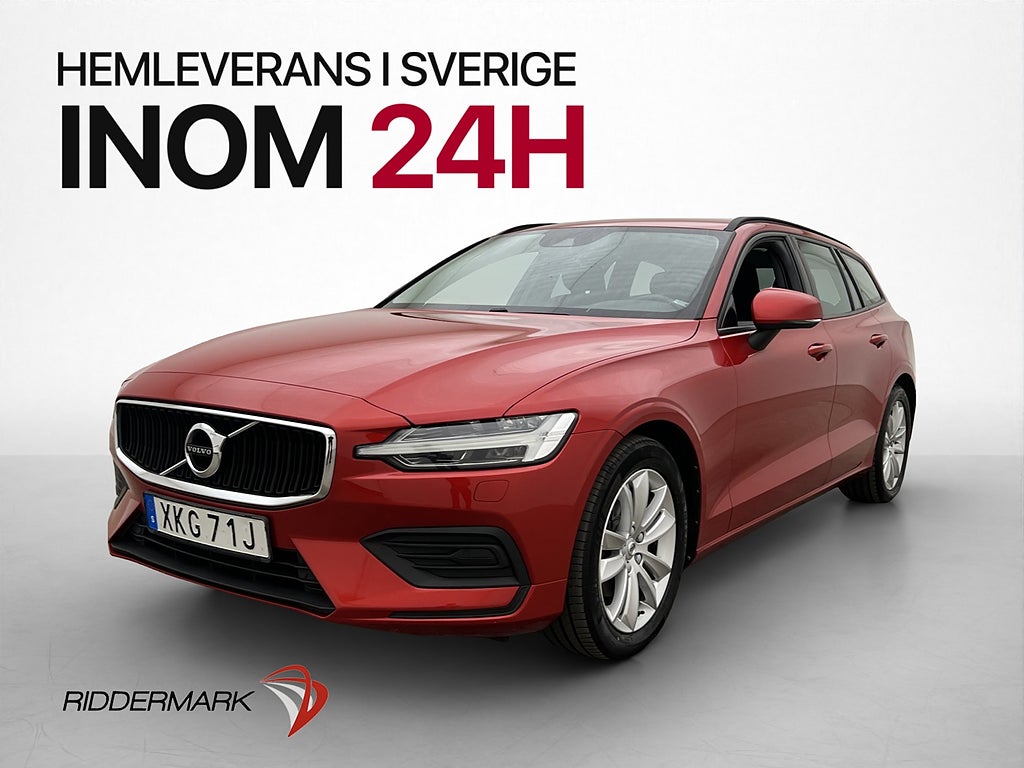 Volvo V60 D4 190hk Momentum D-Värmare VOC Adaptiv-Fart