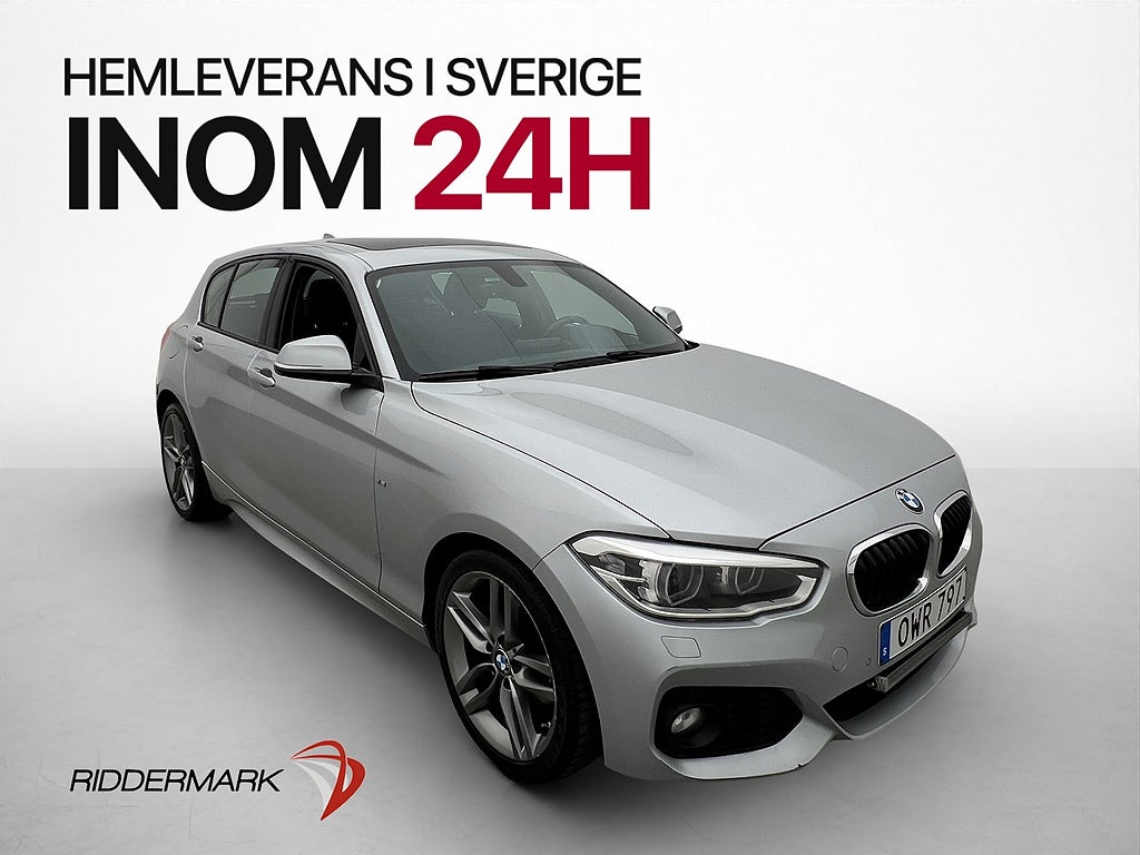 BMW 120 d 190hk M Sport Taklucka Farthållare 0.45 l/mil