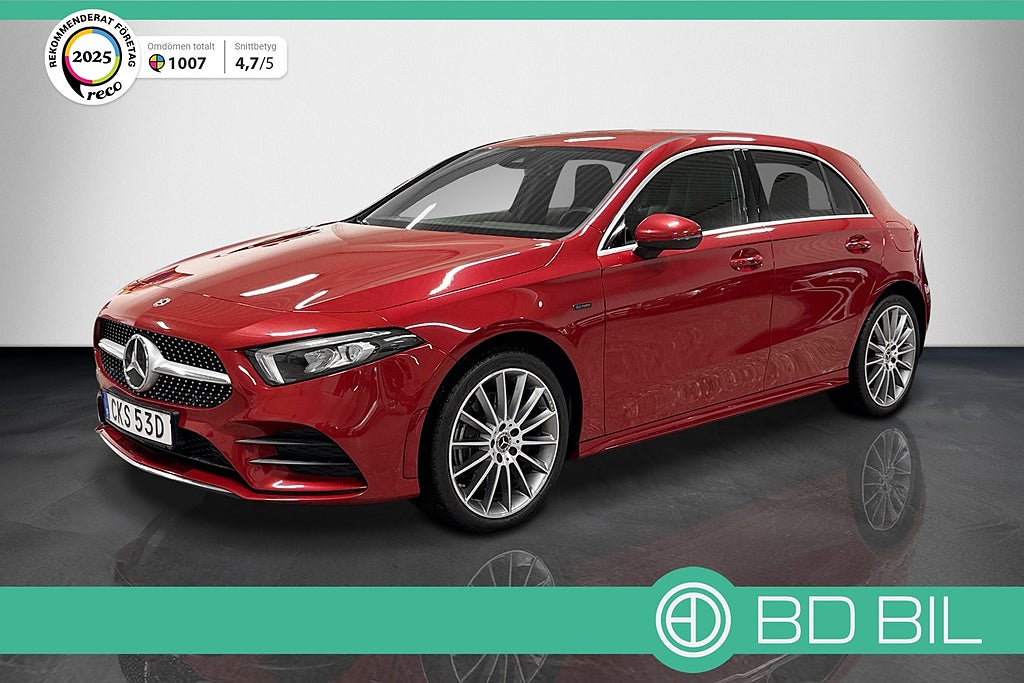 Mercedes-Benz A 250 e AMG WIDESCREEN BACKKAMERA 3,95% RÄNTA